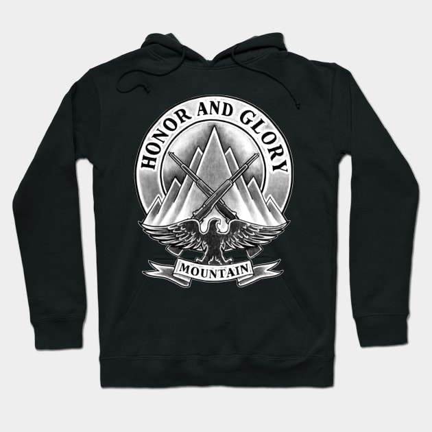 Days Gone Tatoo Honor and Glory Mountain Hoodie by PIRULITIS